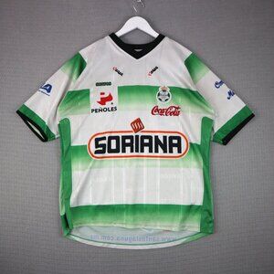 Santos Laguna 2006-2007 Home Kit Mens Vintage Streetwear